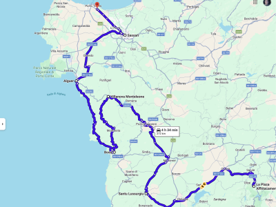0408 Ollolai To Porto Torres 400x300